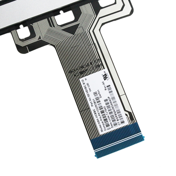 For HP 14M-BA 14-BS US Version Laptop Backlight Keyboard(Silver) - HP Spare Parts by PMC TechLife | Online Shopping South Africa | PMC TechLife