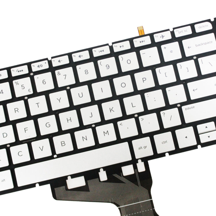 For HP 15-AB / 15-AK US Version Laptop Backlight Keyboard(Silver) - HP Spare Parts by PMC TechLife | Online Shopping South Africa | PMC TechLife