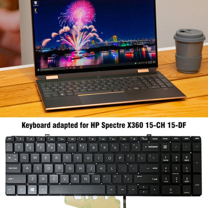 For HP Spectre X360 15-CH US Version Laptop Backlight Keyboard - HP Spare Parts by PMC Jewellery | Online Shopping South Africa | PMC Jewellery