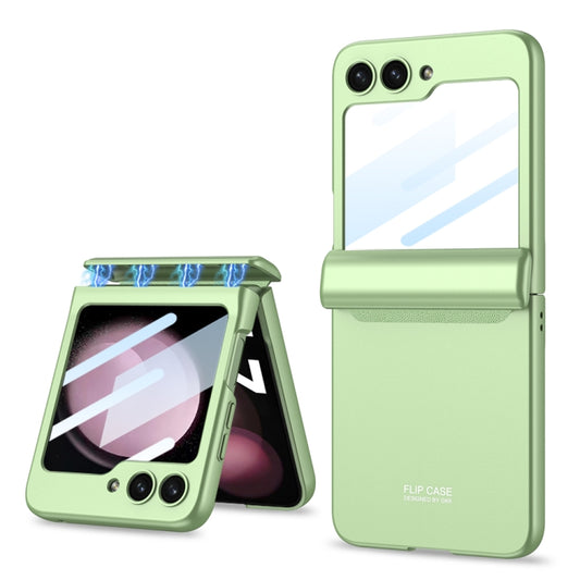 For Samsung Galaxy Z Flip5 GKK Integrated Magnetic Full Coverage Folding Phone Case(Matcha Green) - Galaxy Z Flip5 Cases by GKK | Online Shopping South Africa | PMC Jewellery