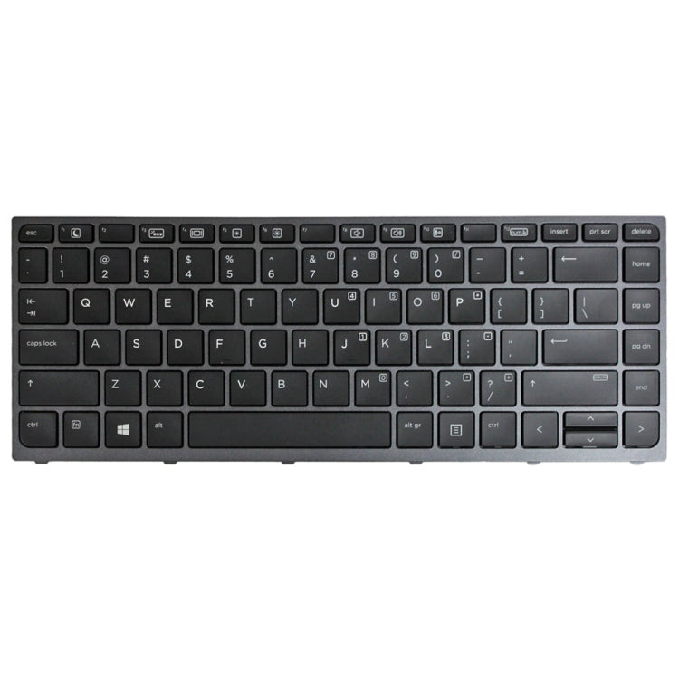 For HP Zbook Studio G3 Grey Frame US Version Laptop Backlight Keyboard - HP Spare Parts by PMC Jewellery | Online Shopping South Africa | PMC Jewellery