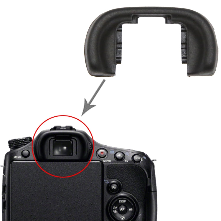 For Sony A57 Camera Viewfinder / Eyepiece Eyecup - Eyecups by PMC TechLife | Online Shopping South Africa | PMC TechLife | Buy Now Pay Later Mobicred