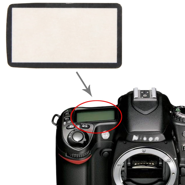 For Nikon D80 Top Cover Shoulder LCD Outer Lens - free shipping - PMC TechLife - Order now!