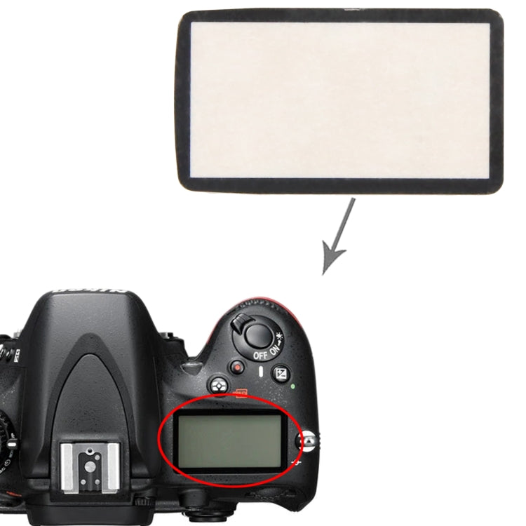 For Nikon D600 Top Cover Shoulder LCD Outer Lens - free shipping - PMC TechLife - Order now!