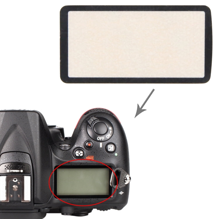 For Nikon D7200 Top Cover Shoulder LCD Outer Lens - free shipping - PMC TechLife - Order now!