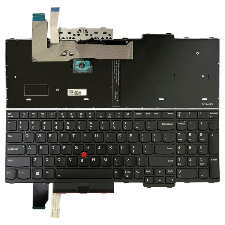 For Lenovo ThinkPad T15p Gen 1 20TN 20TM US Version Backlight Laptop Keyboard - Lenovo Spare Parts by PMC Jewellery | Online Shopping South Africa | PMC Jewellery