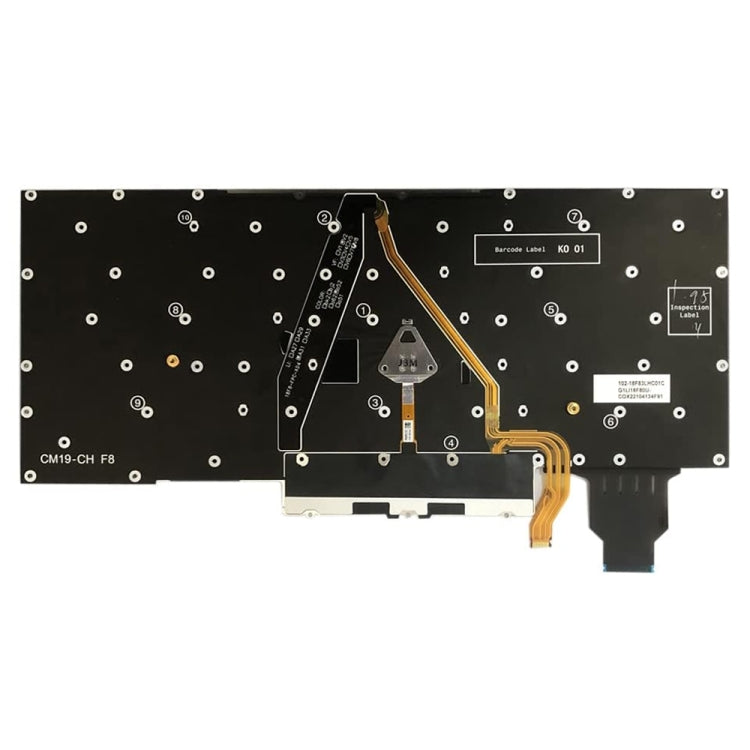 For Lenovo ThinkPad 2019 2020 X1 Carbon US Version Backlight Laptop Keyboard - Lenovo Spare Parts by PMC TechLife | Online Shopping South Africa | PMC TechLife