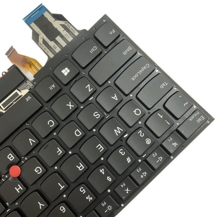 For Lenovo ThinkPad 2019 2020 X1 Carbon US Version Backlight Laptop Keyboard - Lenovo Spare Parts by PMC TechLife | Online Shopping South Africa | PMC TechLife