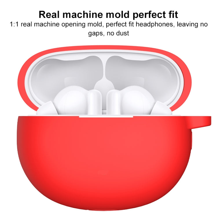For Xiaomi Redmi Buds 4 Active Shockproof Silicone Earphone Protective Case with Hook(Green) - Xiaomi Earphone Case by PMC TechLife | Online Shopping South Africa | PMC TechLife