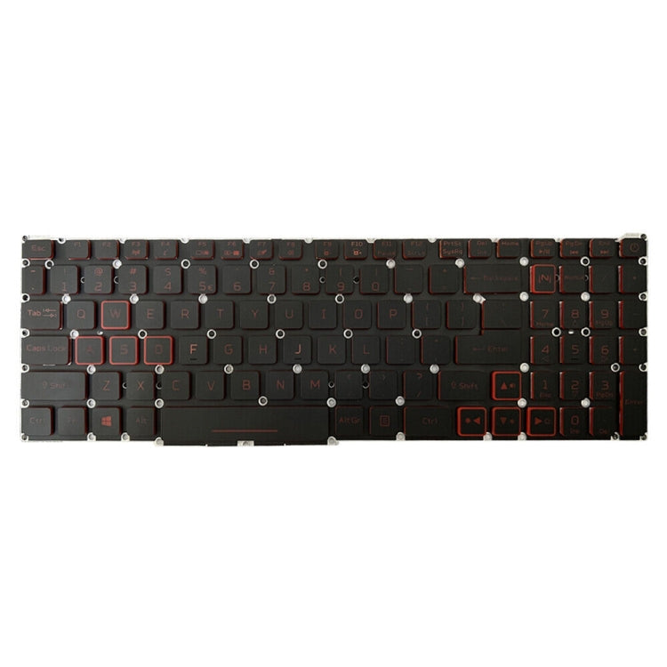 For Acer Nitro 5 AN515-43 US Version Red Backlight Laptop Keyboard - Replacement Keyboards by PMC TechLife | Online Shopping South Africa | PMC TechLife