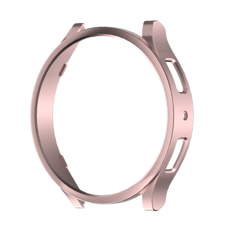 For Samsung Galaxy Watch 6 44mm Half-inclusive PC Watch Protective Case(Rose Gold) - Watch Cases by PMC TechLife | Online Shopping South Africa | PMC TechLife