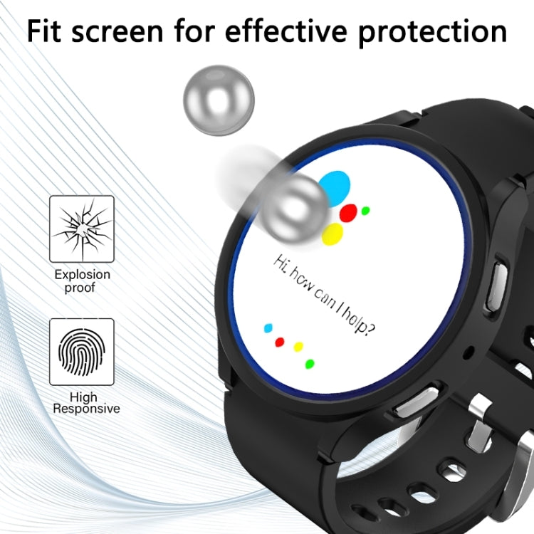 For Samsung Galaxy Watch 6 44mm Half-inclusive PC Watch Protective Case(Pink) - Watch Cases by PMC TechLife | Online Shopping South Africa | PMC TechLife