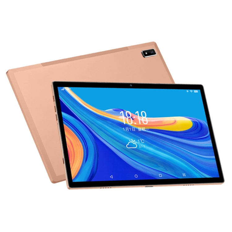 BDF P30 4G LTE Tablet PC 10.1 inch, 8GB+256GB, Android 12 MTK6762 Octa Core, Support Dual SIM, EU Plug(Gold) - BDF by BDF | Online Shopping South Africa | PMC Jewellery | Buy Now Pay Later Mobicred