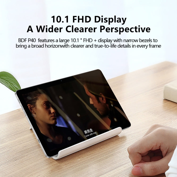BDF P40 4G LTE Tablet PC 10.1 inch, 8GB+256GB, Android 12 MTK6762 Octa Core, Support Dual SIM, EU Plug(Blue) - free shipping - PMC TechLife - Order now!