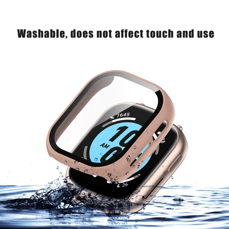 For Honor Watch 4 PC + 9H Tempered Glass Integrated Watch Case(Black) - Watch Cases by PMC TechLife | Online Shopping South Africa | PMC TechLife | Buy Now Pay Later Mobicred