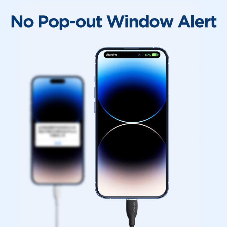 JOYROOM SA29-CL3 30W USB-C/Type-C to 8 Pin Liquid Silicone Fast Charging Data Cable, Length: 1.2m(Black) - 2 in 1 Cable by JOYROOM | Online Shopping South Africa | PMC TechLife | Buy Now Pay Later Mobicred