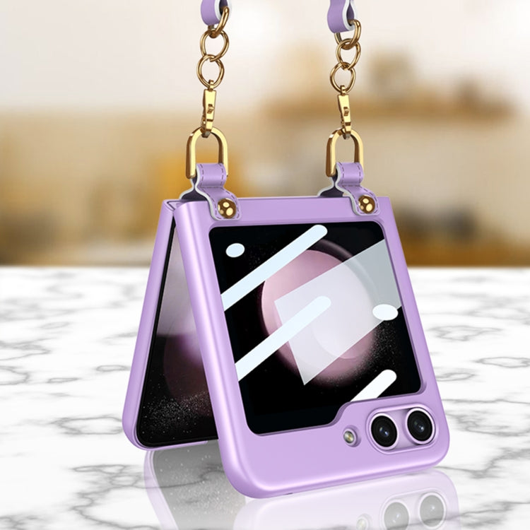 For Samsung Galaxy Z Flip5 GKK Ultra-thin Handbag Phone Case(Black) - Galaxy Z Flip5 Cases by GKK | Online Shopping South Africa | PMC TechLife | Buy Now Pay Later Mobicred