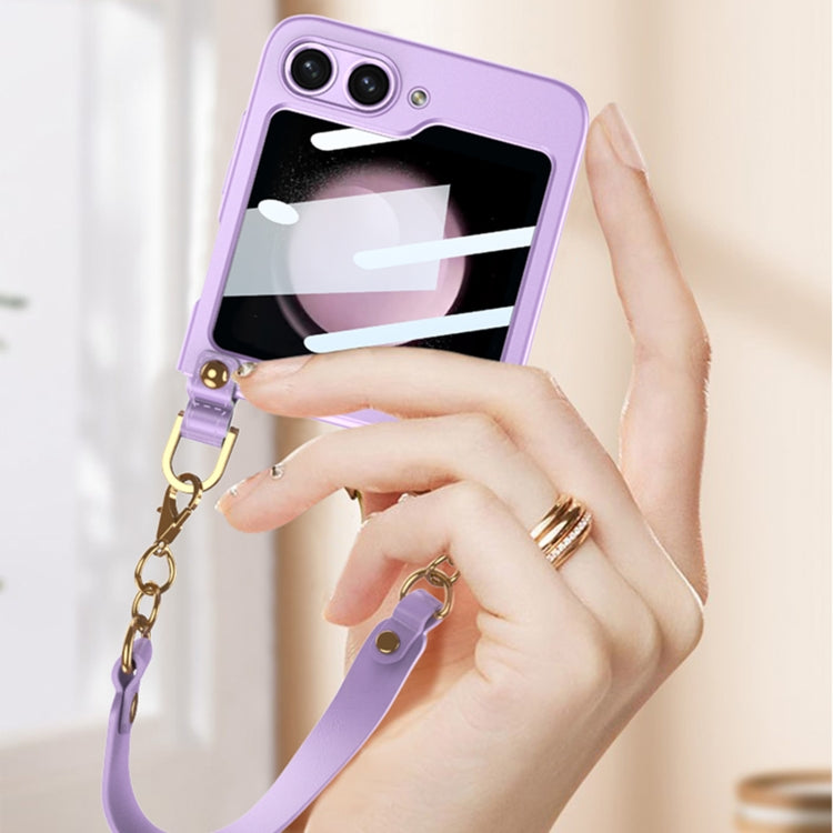 For Samsung Galaxy Z Flip5 GKK Ultra-thin Handbag Phone Case(Black) - Galaxy Z Flip5 Cases by GKK | Online Shopping South Africa | PMC TechLife | Buy Now Pay Later Mobicred