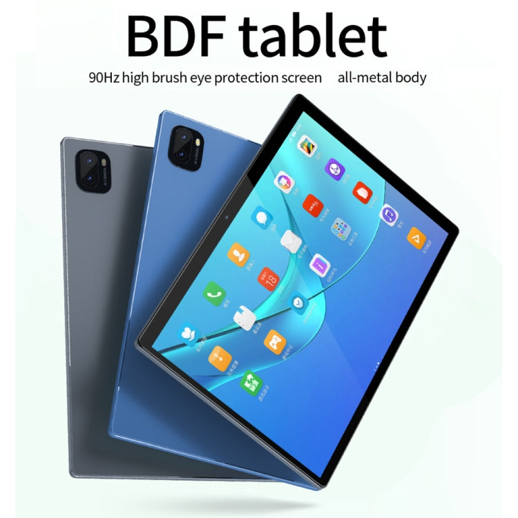 BDF P90 4G LTE Tablet PC 10.1 inch, 8GB+256GB, Android 12 MTK6762 Octa Core, Support Dual SIM, EU Plug(Grey) - free shipping - PMC TechLife - Order now!