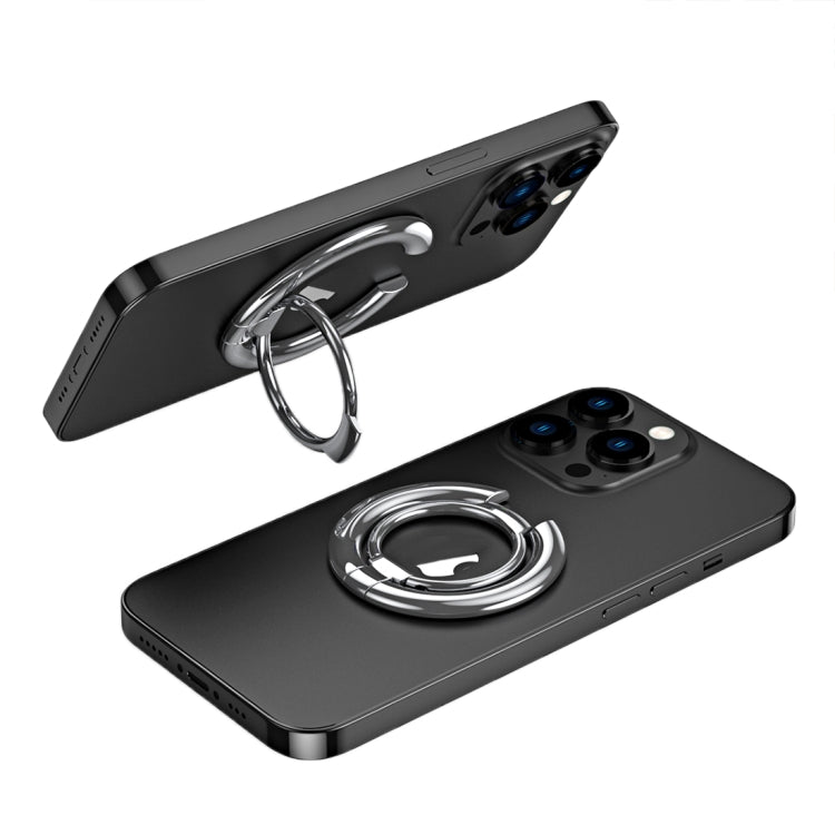 Electroplated Metal Magnetic Ring Holder(Silver) - Ring Holder by PMC TechLife | Online Shopping South Africa | PMC TechLife