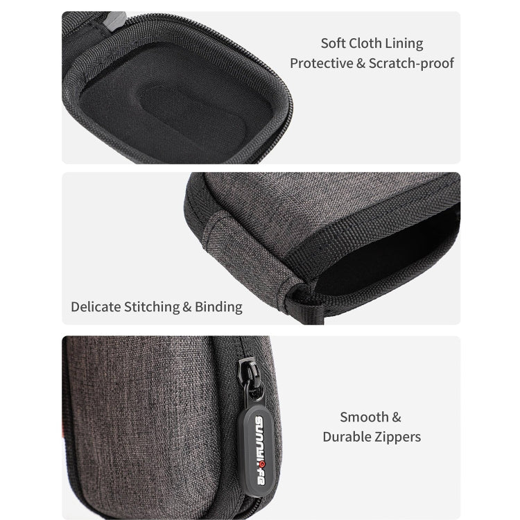 For Insta360 Go 3 Sunnylife Camera Body Portable Storage Box Case(Black) - free shipping - PMC TechLife - Order now!