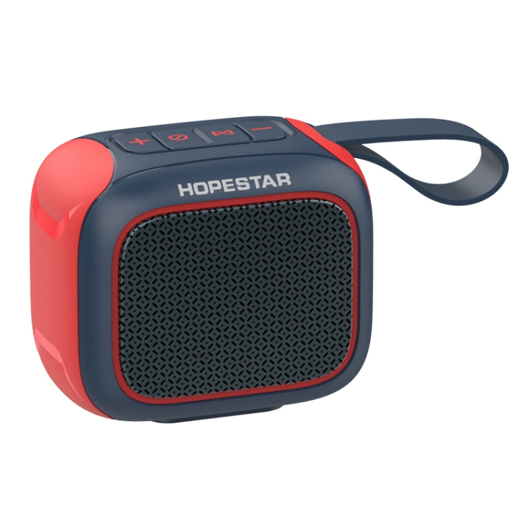 HOPESTAR A22 IPX6 Waterproof Portable Bluetooth Speaker Outdoor Subwoofer(Blue Red) - Mini Speaker by HOPESTAR | Online Shopping South Africa | PMC Jewellery