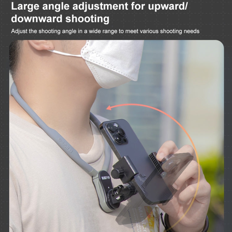 RUIGPRO Lazy Neck Bracket POV View Mount With Phone Clamp & Adapter - Holder by RUIGPRO | Online Shopping South Africa | PMC TechLife