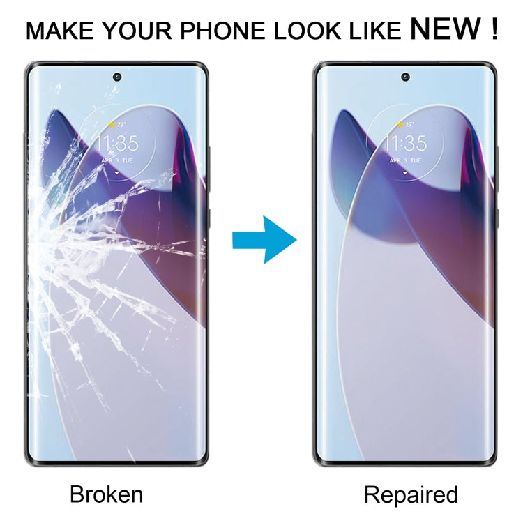 For Motorola Edge 30 Ultra Front Screen Outer Glass Lens with OCA Optically Clear Adhesive - Outer Glass Lens by PMC TechLife | Online Shopping South Africa | PMC TechLife
