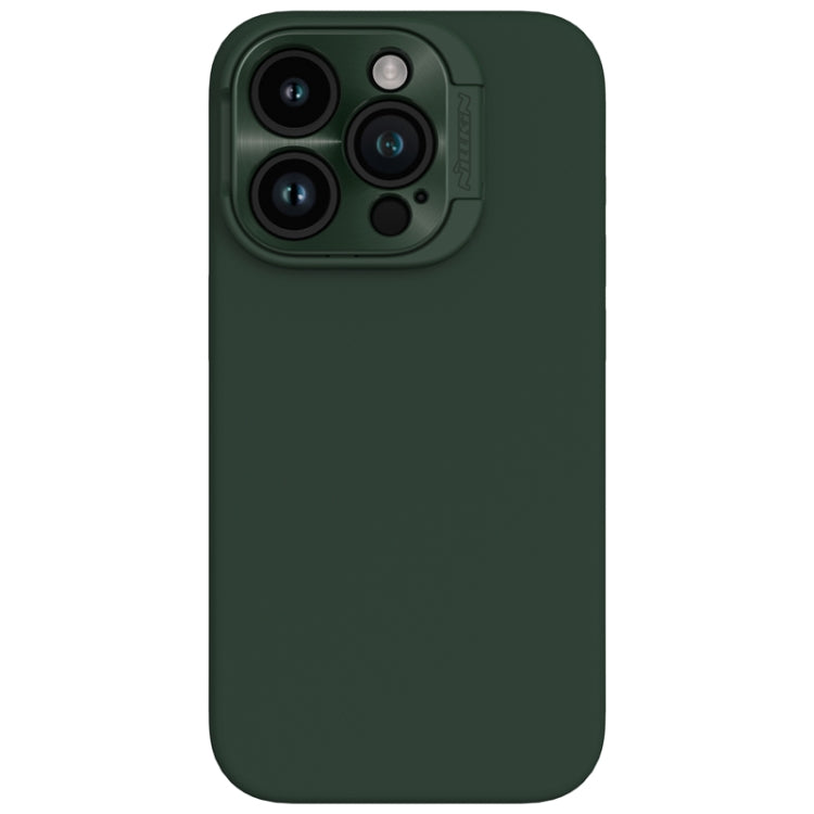 For iPhone 15 Pro NILLKIN Lens Wing Magsafe Magnetic Phone Case(Green) - free shipping - PMC TechLife - Order now!