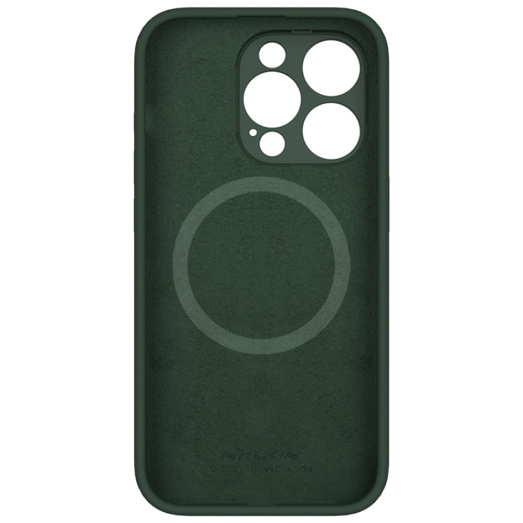 For iPhone 15 Pro NILLKIN Lens Wing Magsafe Magnetic Phone Case(Green) - free shipping - PMC TechLife - Order now!