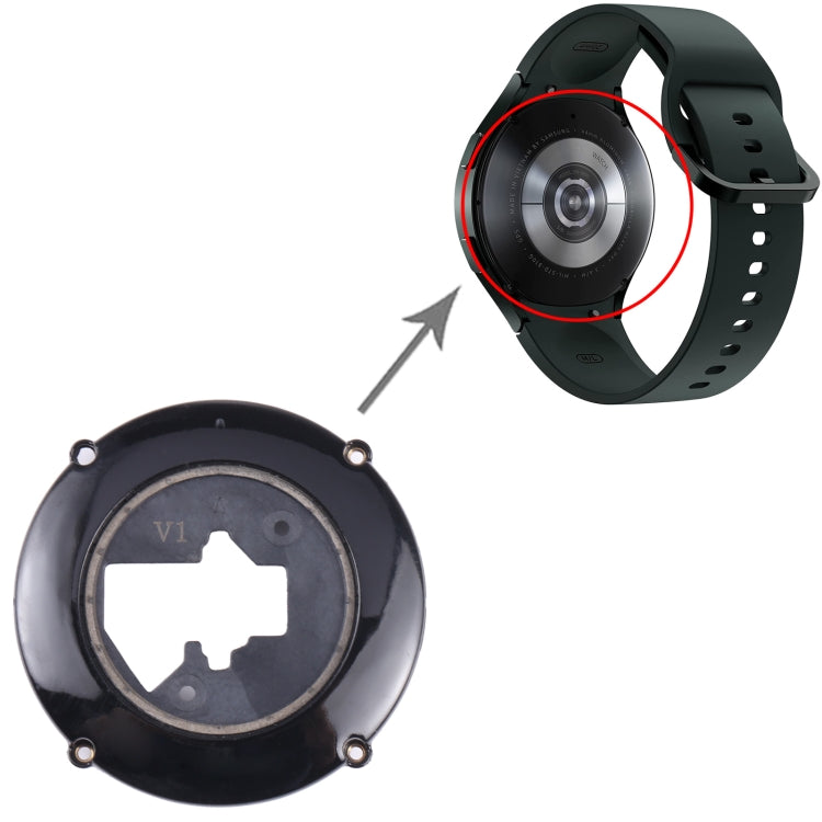 Original Rear Housing Cover For Samsung Galaxy Watch4 40mm SM-R860(Black) - For Samsung by PMC Jewellery | Online Shopping South Africa | PMC Jewellery