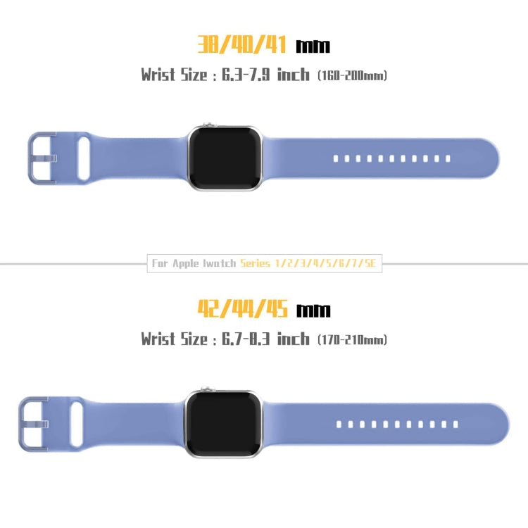 For Apple Watch Series 5 40mm Pin Buckle Silicone Watch Band(Cyan Blue) - free shipping - PMC TechLife - Order now!
