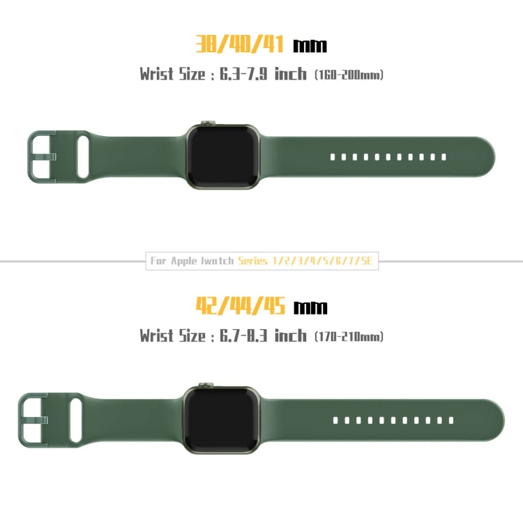 For Apple Watch Series 4 40mm Pin Buckle Silicone Watch Band(Clover) - free shipping - PMC TechLife - Order now!