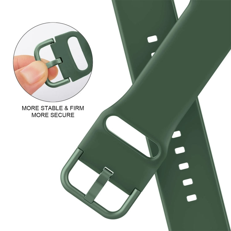For Apple Watch 3 42mm Pin Buckle Silicone Watch Band(Clover) - Watch Bands by PMC TechLife | Online Shopping South Africa | PMC TechLife