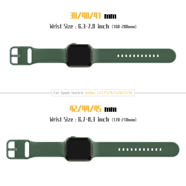For Apple Watch SE 2023 44mm Pin Buckle Silicone Watch Band(Clover) - Watch Bands by PMC TechLife | Online Shopping South Africa | PMC TechLife