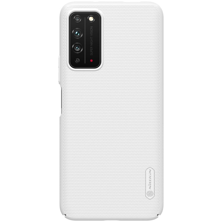 For Huawei Honor X10 NILLKIN Frosted Concave-convex Texture PC Protective Case(White) - Honor Cases by NILLKIN | Online Shopping South Africa | PMC Jewellery