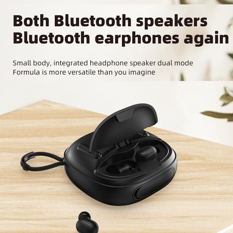 T&G TG-813 2 in 1 TWS Bluetooth Speaker Earphone with Charging Box(Red) - Mini Speaker by T&G | Online Shopping South Africa | PMC TechLife | Buy Now Pay Later Mobicred
