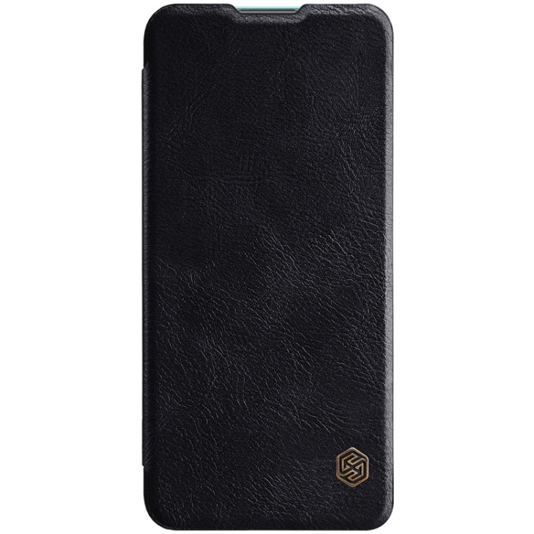 For Huawei Honor 30S NILLKIN QIN Series Crazy Horse Texture Horizontal Flip Leather Case with Card Slot(Black) - Honor Cases by NILLKIN | Online Shopping South Africa | PMC Jewellery