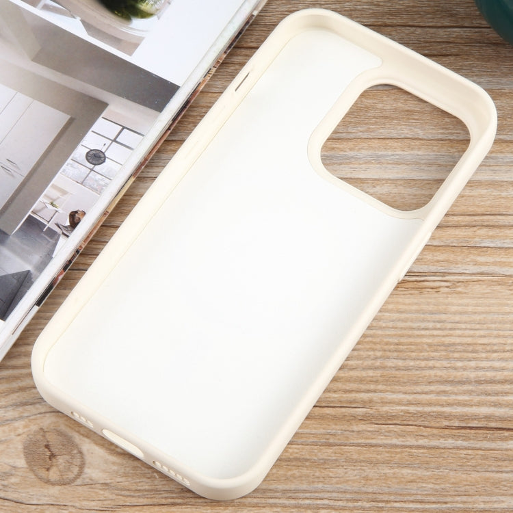 For iPhone 13 Pro Max MagSafe Liquid Silicone Phone Case(White) - iPhone 13 Pro Max Cases by PMC TechLife | Online Shopping South Africa | PMC TechLife | Buy Now Pay Later Mobicred
