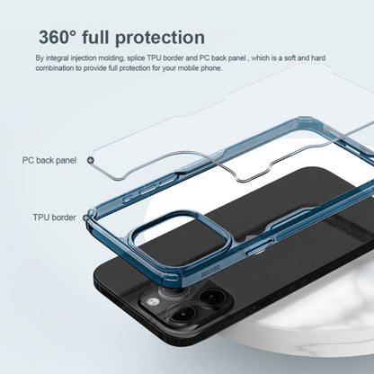 For iPhone 15 Pro NILLKIN Ultra Clear PC + TPU Phone Case(Transparent) - iPhone 15 Pro Max Cases by NILLKIN | Online Shopping South Africa | PMC Jewellery