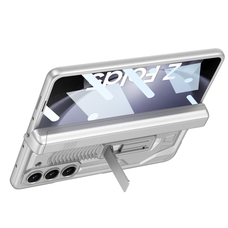 For Samsung Galaxy Z Fold5 GKK Integrated Folding Battle Shell PC Phone Case with Pen Box(Light Blue) - free shipping - PMC TechLife - Order now!