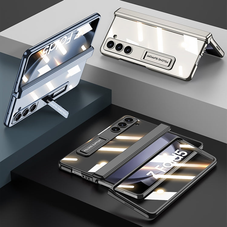 For Samsung Galaxy Z Fold5 GKK Integrated Magnetic Phantom Hinge Folding Phone Case with Stand(Black) - Galaxy Z Fold5 Cases by GKK | Online Shopping South Africa | PMC TechLife | Buy Now Pay Later Mobicred