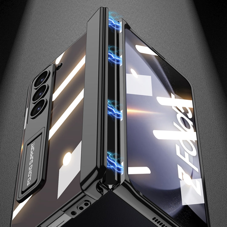 For Samsung Galaxy Z Fold5 GKK Integrated Magnetic Phantom Hinge Folding Phone Case with Stand(Black) - Galaxy Z Fold5 Cases by GKK | Online Shopping South Africa | PMC TechLife | Buy Now Pay Later Mobicred