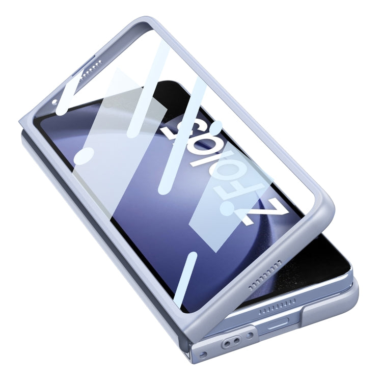 For Samsung Galaxy Z Fold5 GKK Integrated Ultra-thin Sliding Window Folding Phone Case with Card Holder(Black) - free shipping - PMC TechLife - Order now!