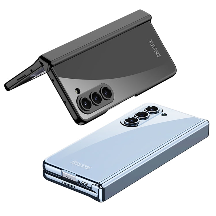 For Samsung Galaxy Z Fold5 GKK Integrated Magnetic Phantom Hinge Folding Phone Case(White) - free shipping - PMC TechLife - Order now!