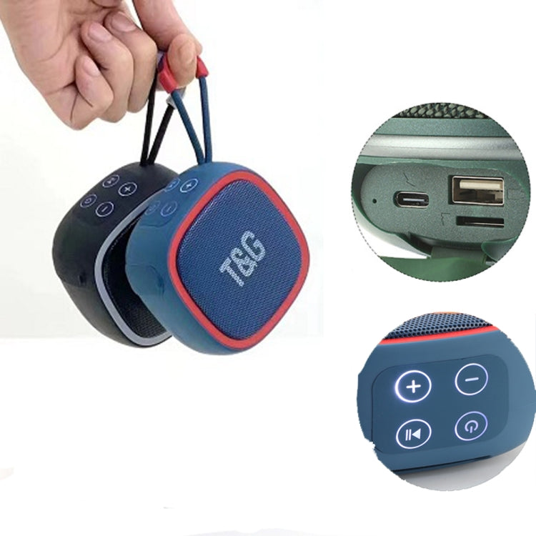 T&G TG659 Outdoor Portable TWS Mini Bluetooth Speaker(Red) - Mini Speaker by T&G | Online Shopping South Africa | PMC TechLife | Buy Now Pay Later Mobicred