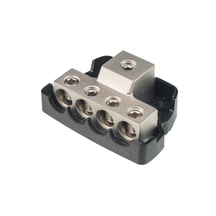 4-Way Car Audio Stereo Amp Power / Ground Cable Splitter Distribution Block 4GA - free shipping - PMC TechLife - Order now!