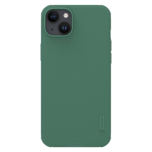For iPhone 15 Plus NILLKIN Frosted Shield Pro Magnetic Magsafe Phone Case(Green) - iPhone 15 Plus Cases by NILLKIN | Online Shopping South Africa | PMC Jewellery