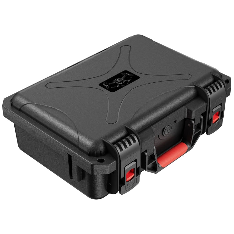 For DJI Mini 4 Pro STARTRC Drone Kit Waterproof ABS Suitcase Storage Box(Black Red) - Carry Cases & Bags by STARTRC | Online Shopping South Africa | PMC Jewellery | Buy Now Pay Later Mobicred