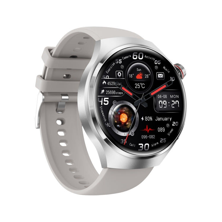 G4 Smart Bracelet 1.53 inch Smart Watch, Support Bluetooth Call / NFC / Heart Rate(Silver) - free shipping - PMC TechLife - Order now!